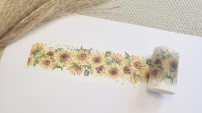 Design Washi Tape Sunflowers